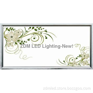 Beautiful flowers LED Flat Light